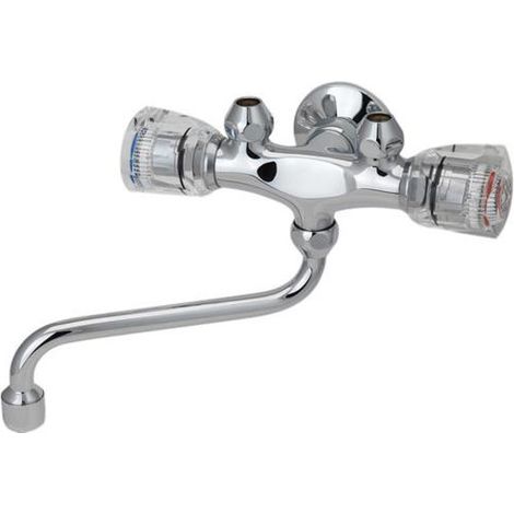 SCHMIEDL Mitigeur d'évier GS 1250 1/2' avec poignée Atmos-PVC, p.WWB ouvert GS1250