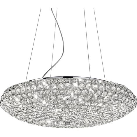 LAMPADA A SOSPENSIONE KING SP12 CROMO (1/3)