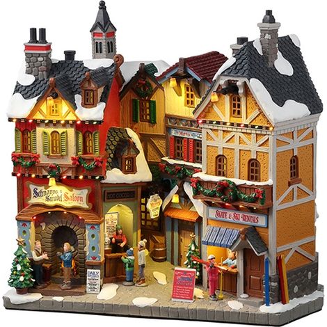 Lemax alpine Wintershops 600x300x240