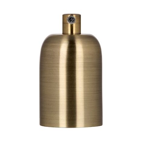 douille en aluminium - culot e27 - bronze antique - bailey 141946