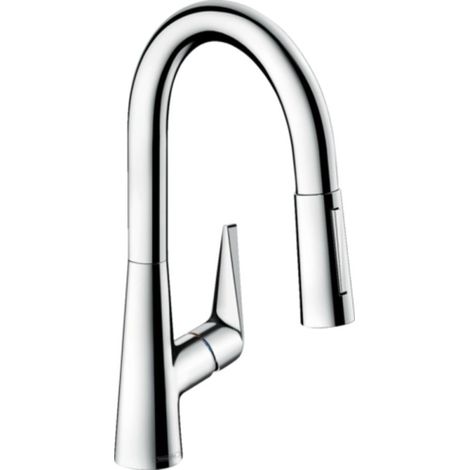 Hansgrohe Talis M51 Mezclador monomando de cocina 160, con ducha extraíble, 2jet, 72815000 (1/3)