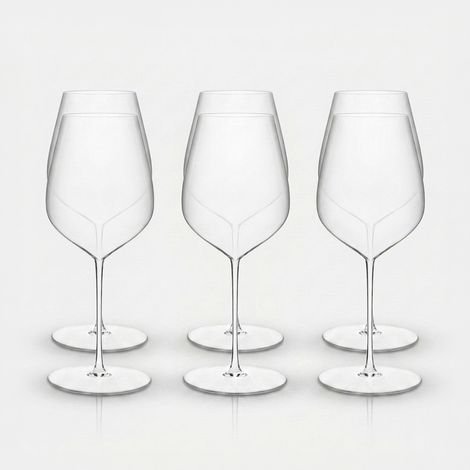 Set 6 calici da vino in vetro ultraleggero 440 ml Cabernet (1/3)
