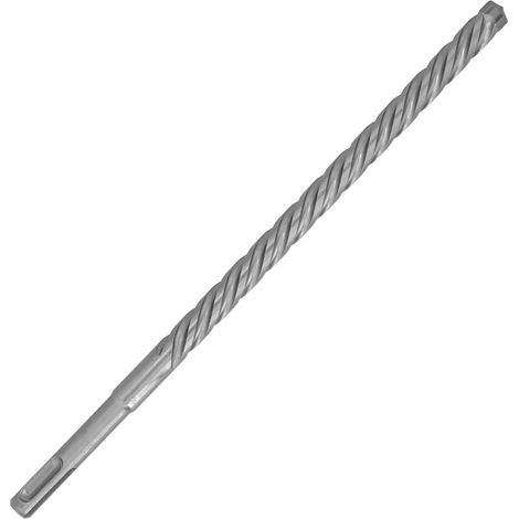 Punta Sds Plus a 8 taglienti speciali per cemento armato Ø 14 x 260 mm. Punta da trapano per muro, Punta da trapano per fondazio