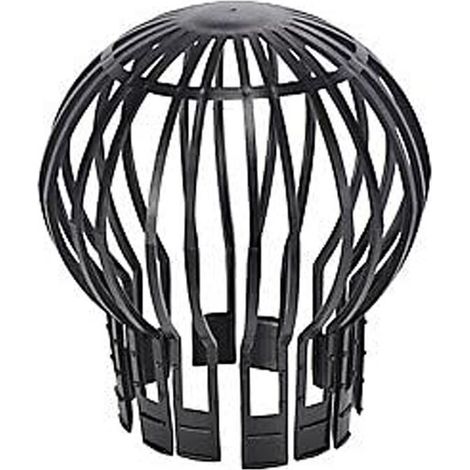 Lot de 4 crapaudines pour gouttière d’environ 12,5 x 14,5 cm (diamètre x hauteur) (1/4)