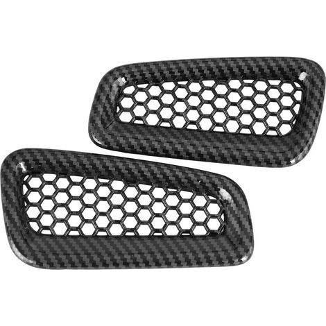 1 Paar Lüftungsgitterblenden in Carbonfaser-Optik für Armaturenbrett, passend für Honda Civic der 11. Generation - MMCD-ZGL-05143 (1/5)