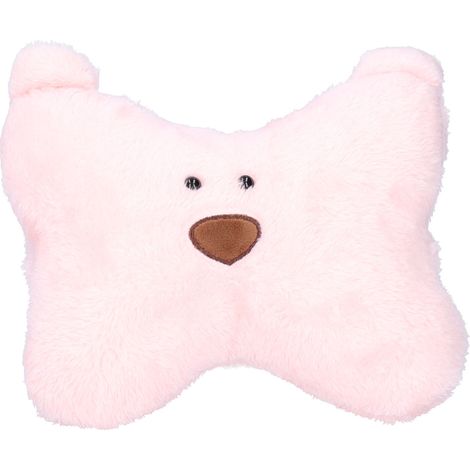 Coussin de Voyage Appui-Tête Ourson Mignon en Peluche Douce Rembourrée PP pour Siège Auto (1/5)