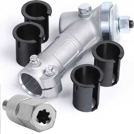 Renvoi d'angle universel débroussailleuse + Adaptateur 7 cannelures (1/5)