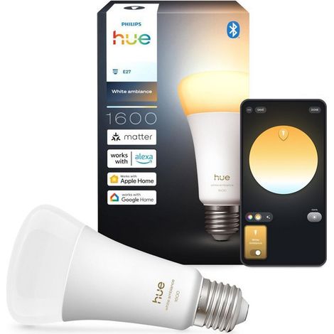 Philips Hue Bombilla LED Conectada Blanco 13,5W (1/3)