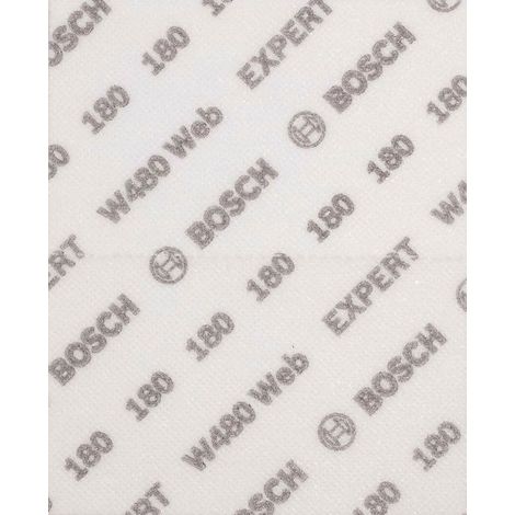 Accessoire ponceuse Bosch w480 web flexible lavable 115 mm 140 mm (1/4)