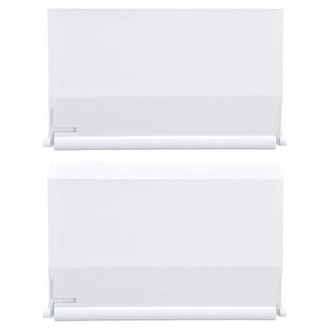 2 Pièces Volet de Skimmer Piscine, 19.5 x 14 cm Piscine Filtre écumoire Porte Déversoir pour Skimmer, Déflecteur de Déversoir de Porte de Piscine, Piscine écumoire Clapet Porte pour Piscine (1/5)