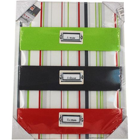 Trieur A Courrier Mural 40X50 - 3 Compartiments - Erica (1/3)
