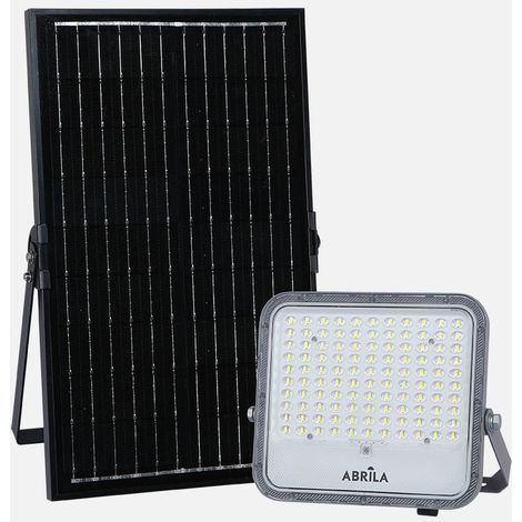 Projecteur solaire Ferrol 150W 2080lm 6500K gris IP65