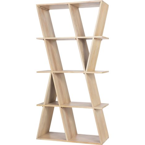 Amadeus - Étagère en manguier naturel H160 cm Popa (1/3)