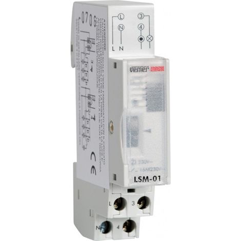 Interruttore luce scale modulare Vemer LSM-01 VE073300