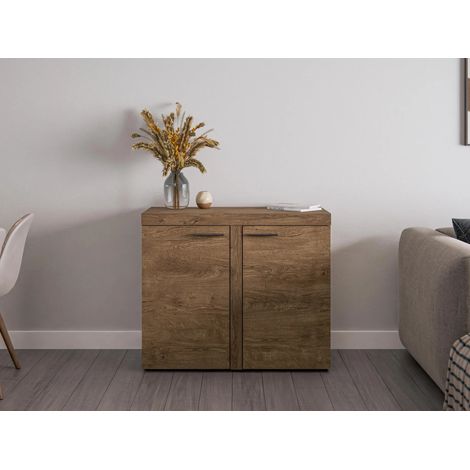 AX LIVING Schmal Kommode Spacoro 2T – Eleganz für Ihr Zuhause, Lefkas