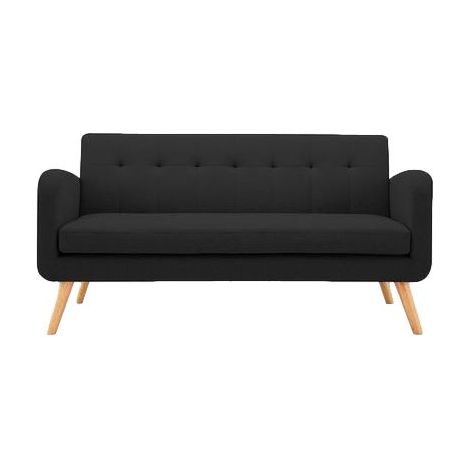 Canapé "Malmo" Style scandinave Gris Foncé (1/3)