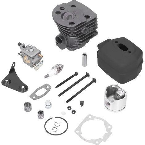 Kit de remplacement pour tronçonneuse Husqvarna 55 51 : cylindre, piston, carburateur, bougie et joint (46 mm). (1/5)