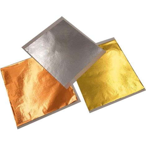 300 unidades de papel de aluminio dorado para envolver chocolates y manualidades. (1/5)