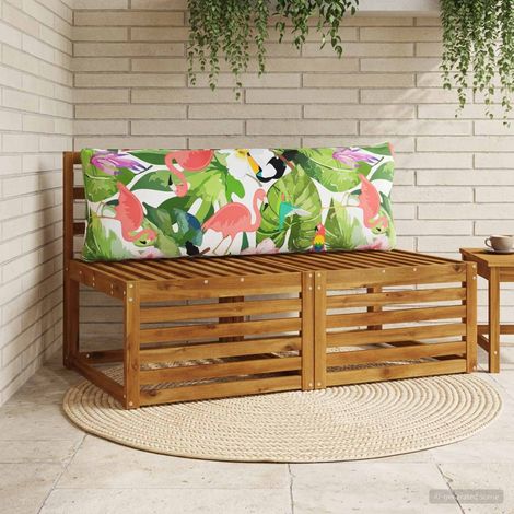 vidaXL 1-Piece Back Cushion PUTTEN 100% Polyester Multicolour (1/5)