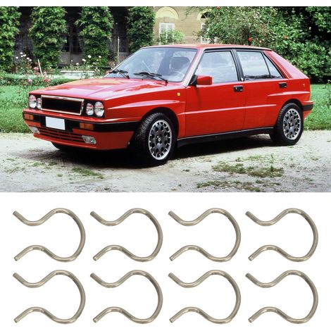 Clip métallique de manivelle de lève-vitre 8pCS pour Fiat, Lancia, Peugeot et Citroën (1/5)