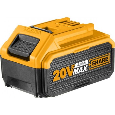 Batteria Al Litio 20V INGCO per Elettroutensili utensili elettrici - da 4 Ah (1/2)