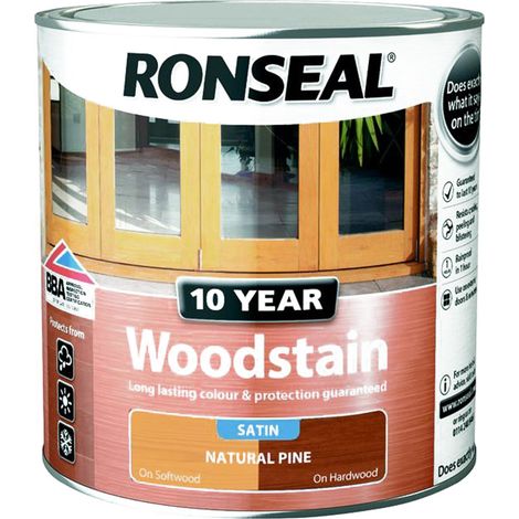 10 Year Woodstain Natural Pine 2.5 Litre