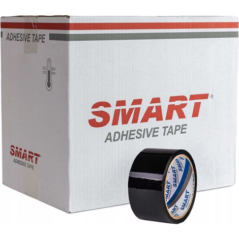 SMART BLACK Acryl-Verpackungsband 48/50y - 36 Stück. (1/5)