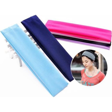 Bandeau de Sport - Non spécifié - 6-Pcs - Élastique - Polyester - Mixte (1/2)
