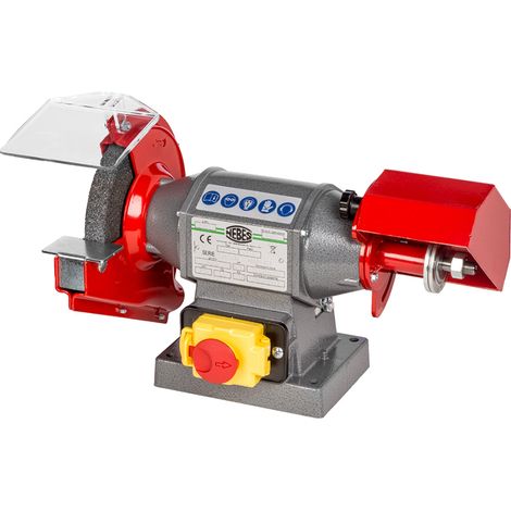 Mola da banco combinata NEBES SPECIAL C-150 - spazzola 100x12x12 - mola 150x20x20 - 230 V - 375 W