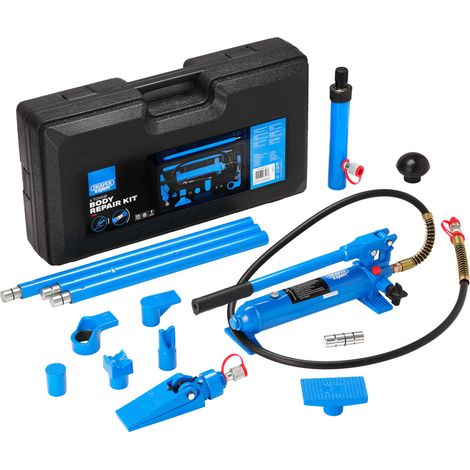 Draper 4-Tonne Hydraulic Body Repair Kit – 15-Piece Professional Auto Body Repair Tool Set