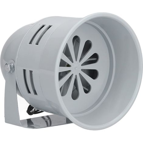 110 DB Mini Sirène à Moteur Sirène Alarme Haute Alarme Supports pour Les Usines avec Une Installation Facile