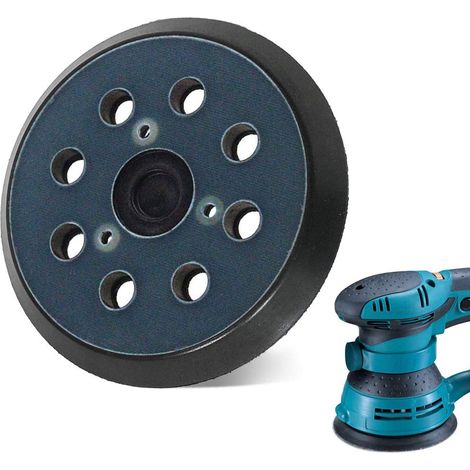 Applicable Plateau de Ponçage pour Makita BO5010,8 Trous Disques de Ponçage pour Makita BO 5010, 5030, 5031, 5041 (1/5)