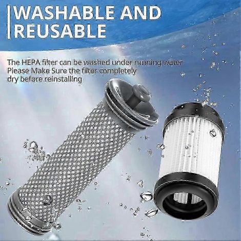 Filtres HEPA de rechange Tineco Pure ONE X - Pièces compatibles pour aspirateur