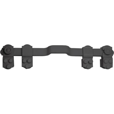 Afbat – Barre de sécurité à boutons 450 mm – Système anti soulèvement – Verrouillage par rotation – Pour volets battants