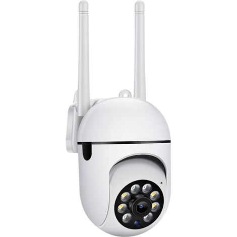 CaméRas de SéCurité ExtéRieures, Wi-Fi 2,4 GHz pour la à Domicile, Surveillance DôMe 1080P, vue 360°, Audio Bidirectionnel (1/4)