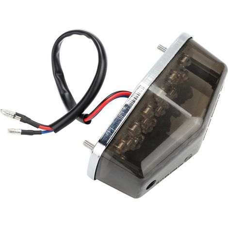 Feux arrière de moto KIMISS, feux arrière de moto à LED, feux de frein de stationnement et feux auxiliaires de moto (colorés). (1/5)