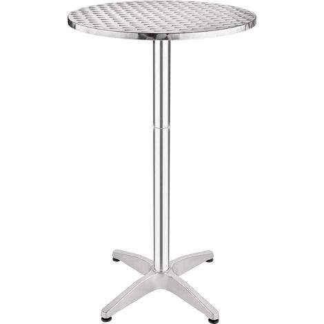 Bolero U502 Poseur tavolo, in acciaio INOX, diametro: 60 cm, colore: Argento (1/4)