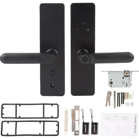 Eosnow Fingerprint Door Lock Support for Tuya Smart Wordword IC Card Mechanical Application Application APPLICATION SECTIONAL ENTRY (1/5)