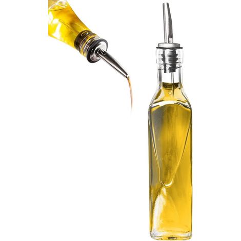 Glasflasche für Öl und Essig mit Spender 250 ml (1/5)