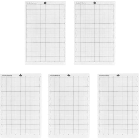 Lot de 5 tapis de découpe adhésifs antidérapants de rechange pour Silhouette Cameo (1/5)