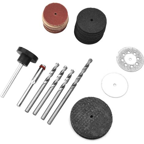 78-teiliges Schleif- und Polierzubehörset – Robustes Universal-Rotationswerkzeug aus Metall für präzise Heimwerkerarbeiten (1/5)