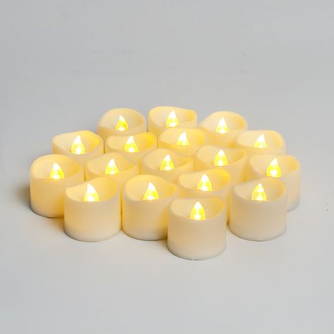 Bougies LED Flamme Vacillante Lumière 14 pcs,Bougies électriques Bougies de noël pour noël, Arbre de noël, pâques, Mariage (1/5)