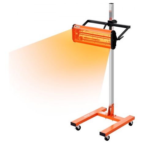 Lampe polymérisation infrarouge - 1500 W séchoir peinture voiture (1/5)