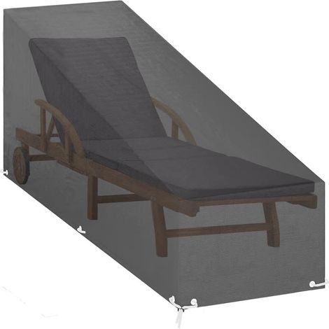 Maison Exclusive - Copertura per Sdraio 12 Occhielli 200x65x35/60cm in Polietilene