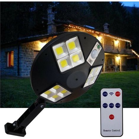 Trade Shop - FARO LED SOLARE LAMPIONE MIT MOVING SENSOR 144 LED COB LF-1758 - (1/4)