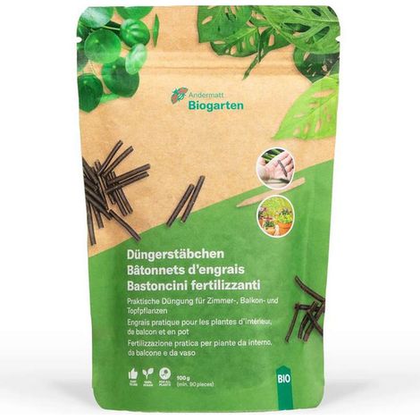 Andermatt Biogarten Düngerstäbchen aus Klee 90 Stück - 100 g (1/2)