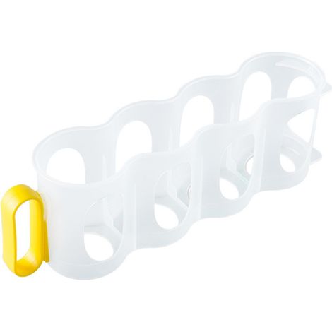 Rack De Rangement Pour Bouteilles Et Canettes - 4 Compartiments - Pour Frigo Cuisine Réfrigérateur - Plastique Rigide - 1 Pièce (1/2)