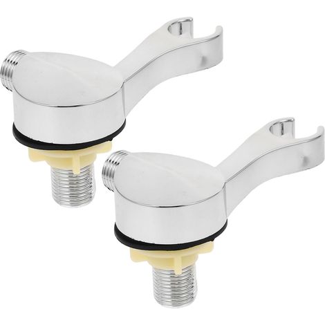 SHINEOFI Lot de 2 supports pour pommeau de douche et shampoing, adaptateur secteur pour robinet de salle de bain, fixation pour table de coiffure (1/5)