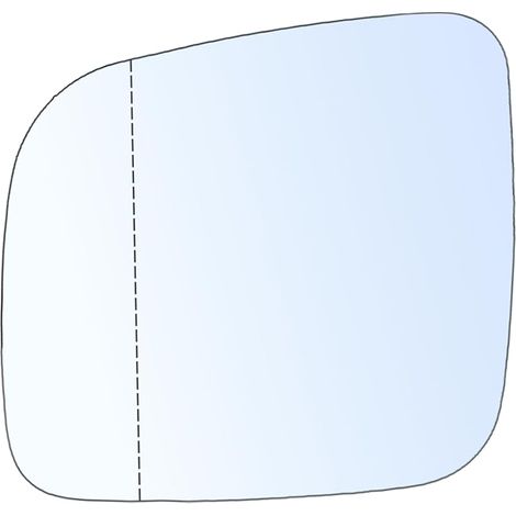 Beheizbares konvexes Außenspiegelglas links für VW T5 (2003–2009) / Caddy (2004–2015) – Verstellbarer Außenspiegel mit Halterung und Rückfahrglas (1/5)