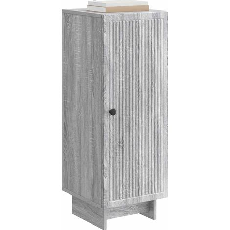 Sideboard/Anrichte/Buffet Grau Sonoma 33 x 34,5 x 90 cm Holzwerkstoff LXWW918037 (1/5)